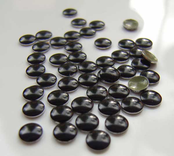 6 2MM ROUND BLACK FINDING 6 2MM ROUND BLACK FINDING